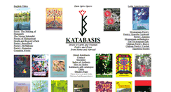 Desktop Screenshot of katabasis.co.uk